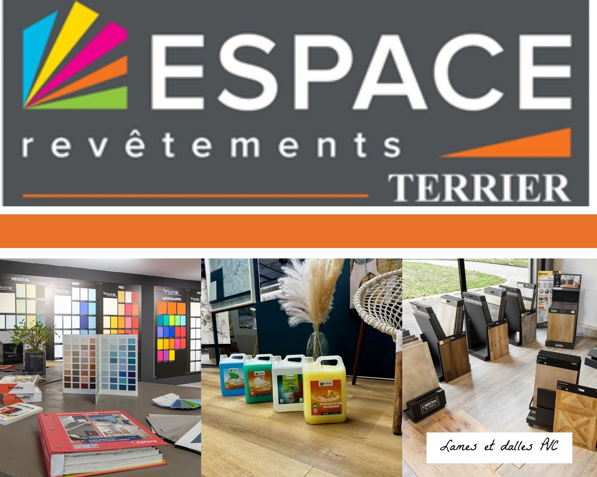 Logo ESPACE REVETEMENT  TERRIER